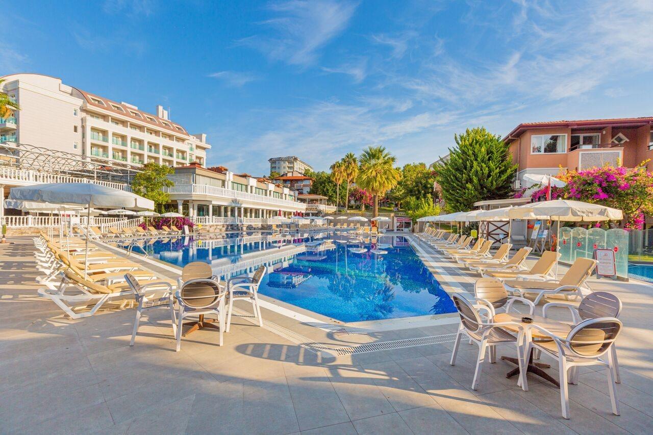ホテル Justiniano Club Alanya オクルカラール エクステリア 写真